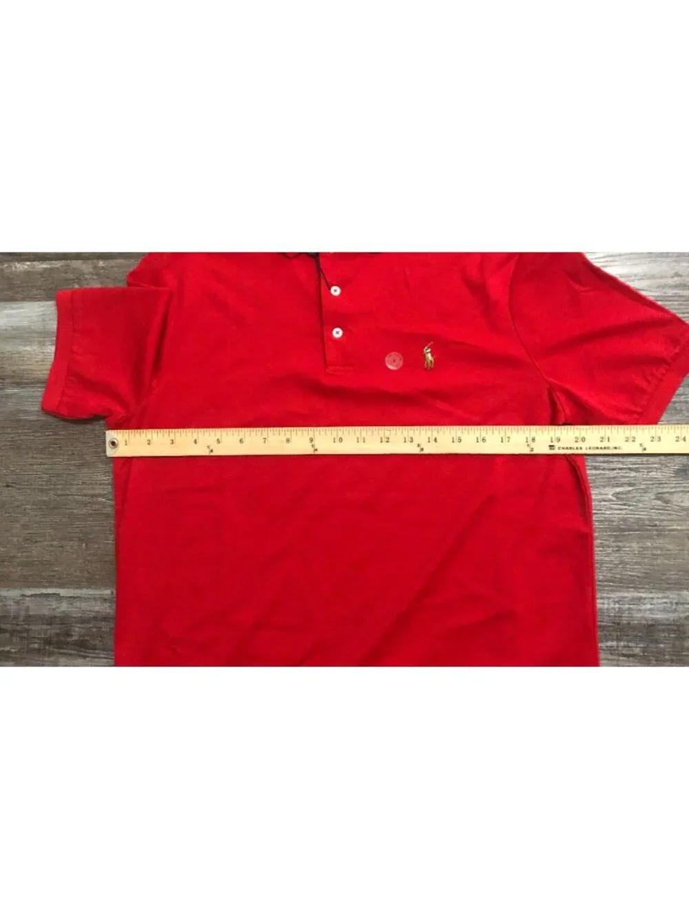 Polo Ralph Lauren Mens Small Red Classic Fi Short Sleeve Polo Shirt New $118 Tag